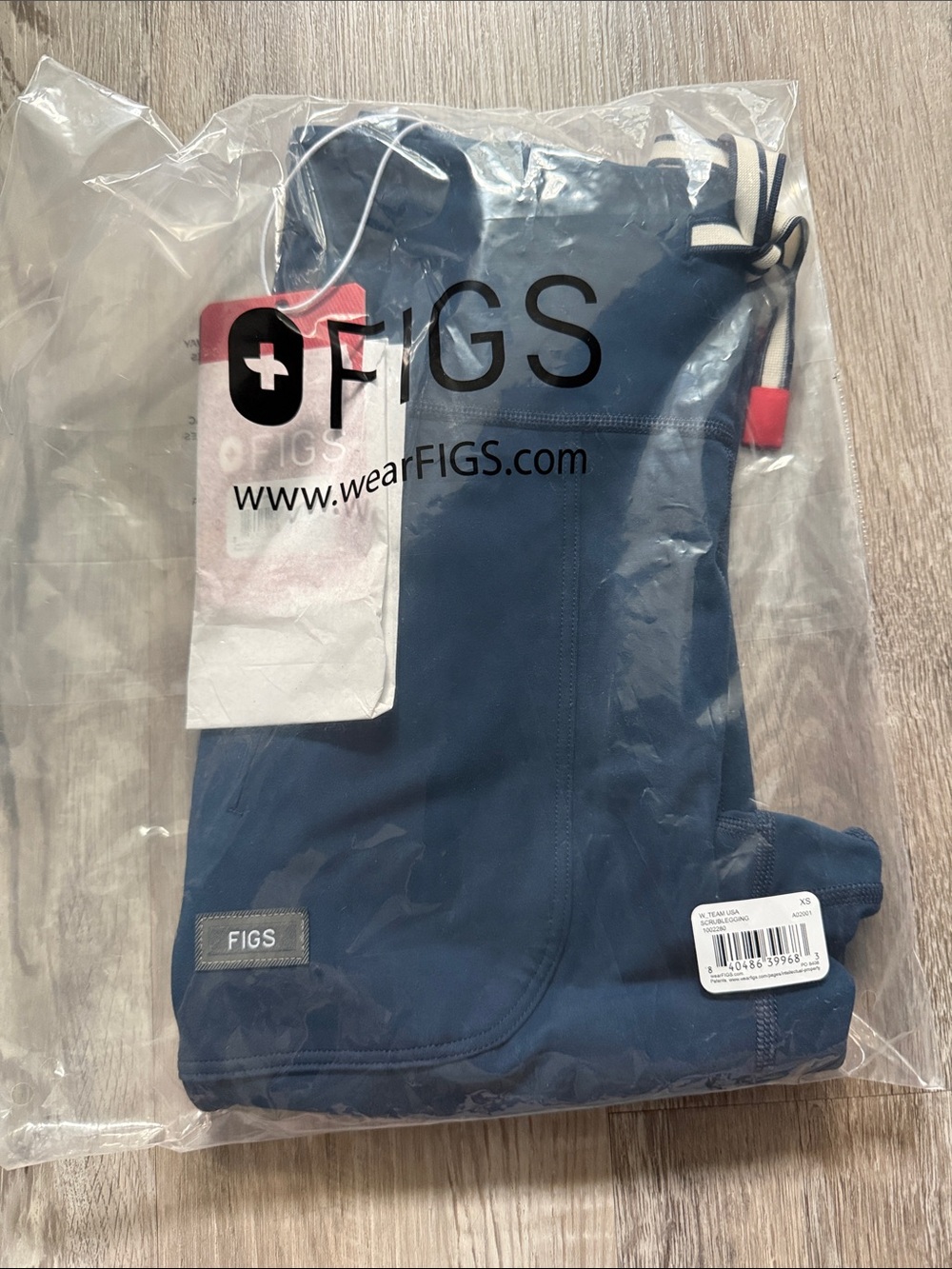 Figs team USA scrub legging XS